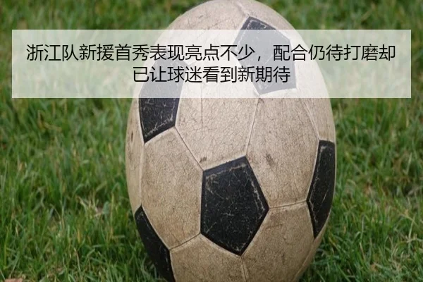 浙江队新援首秀表现亮点不少，配合仍待打磨却已让球迷看到新期待